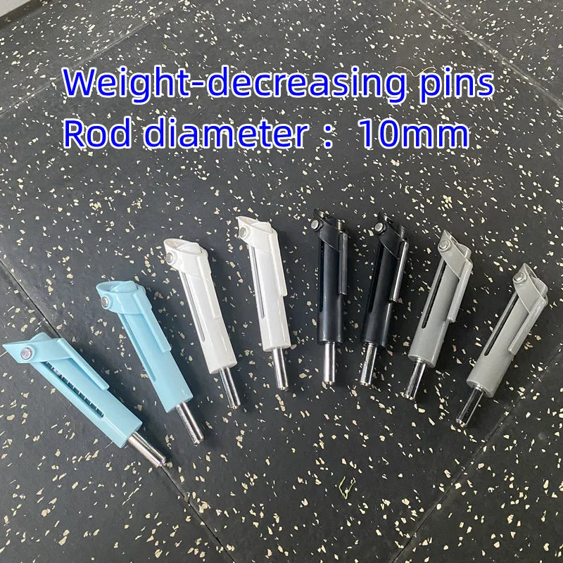 2Pcs Weight Stack Pin 10MM Gym Universal Super Group Counter Weight-Decreasing Pin Portable Strength Training Accessorie