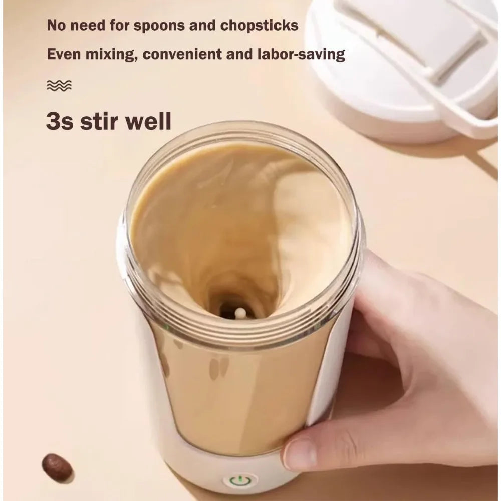 Electric Protein Shaker Cup BPA Free USB Rechargeable Protein Shake Blender Automatic Mixing Cup 15 Ounces Water Cup