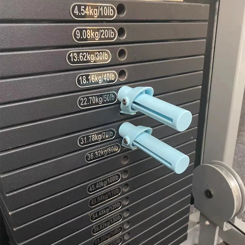 2Pcs Weight Stack Pin 10MM Gym Universal Super Group Counter Weight-Decreasing Pin Portable Strength Training Accessorie