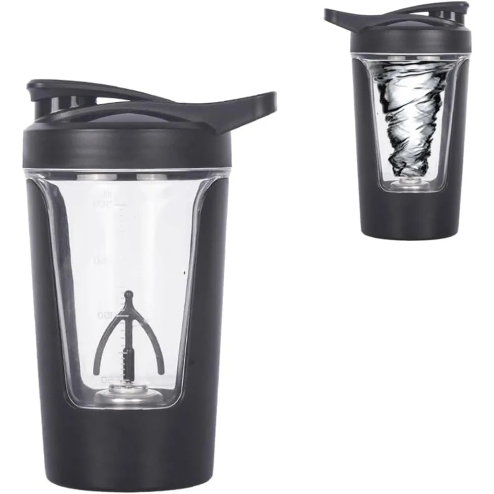 Electric Protein Shaker Cup BPA Free USB Rechargeable Protein Shake Blender Automatic Mixing Cup 15 Ounces Water Cup