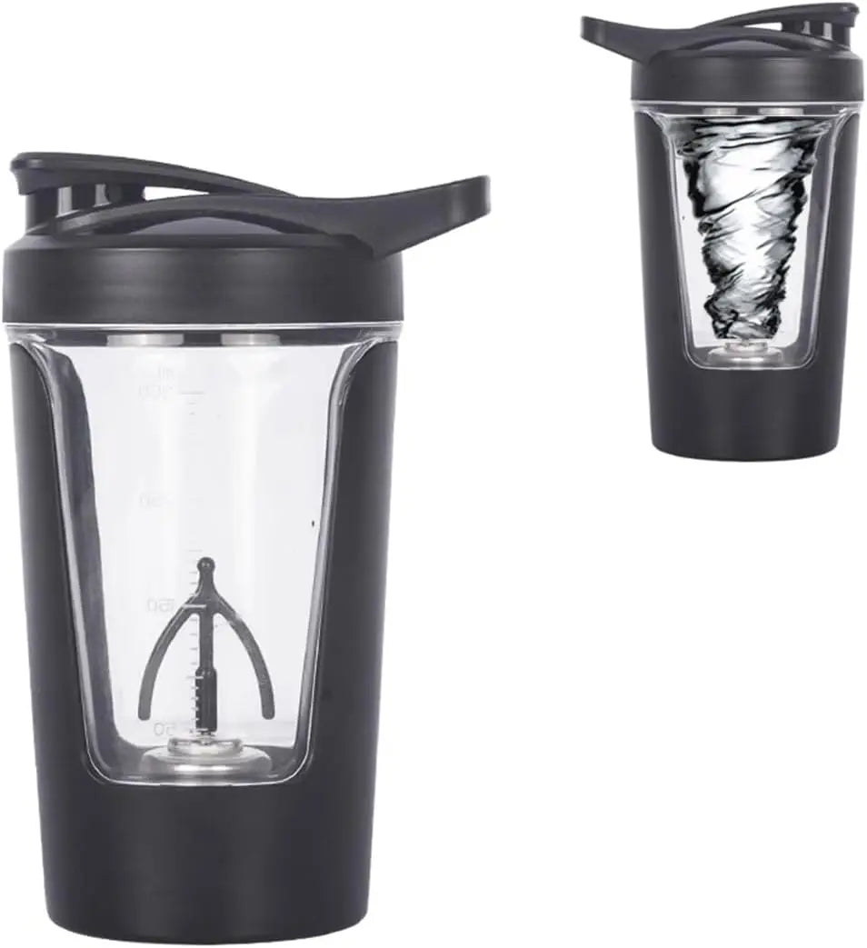 Electric Protein Shaker Cup BPA Free USB Rechargeable Protein Shake Blender Automatic Mixing Cup 15 Ounces Water Cup