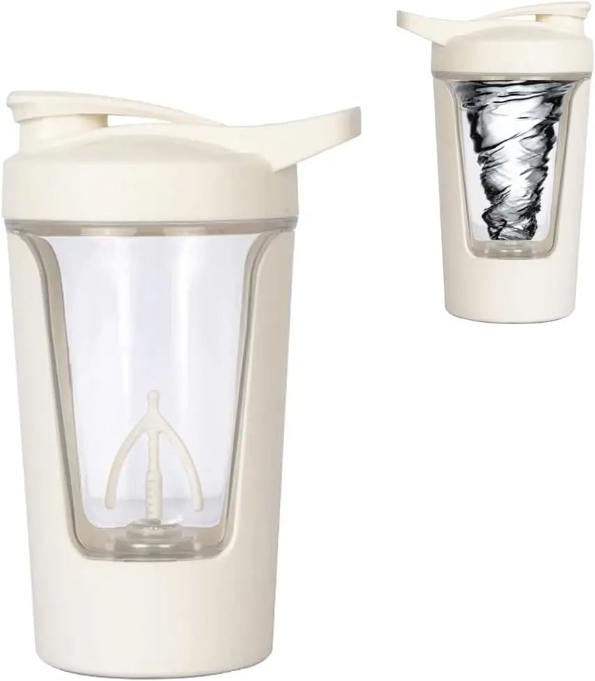 Electric Protein Shaker Cup BPA Free USB Rechargeable Protein Shake Blender Automatic Mixing Cup 15 Ounces Water Cup